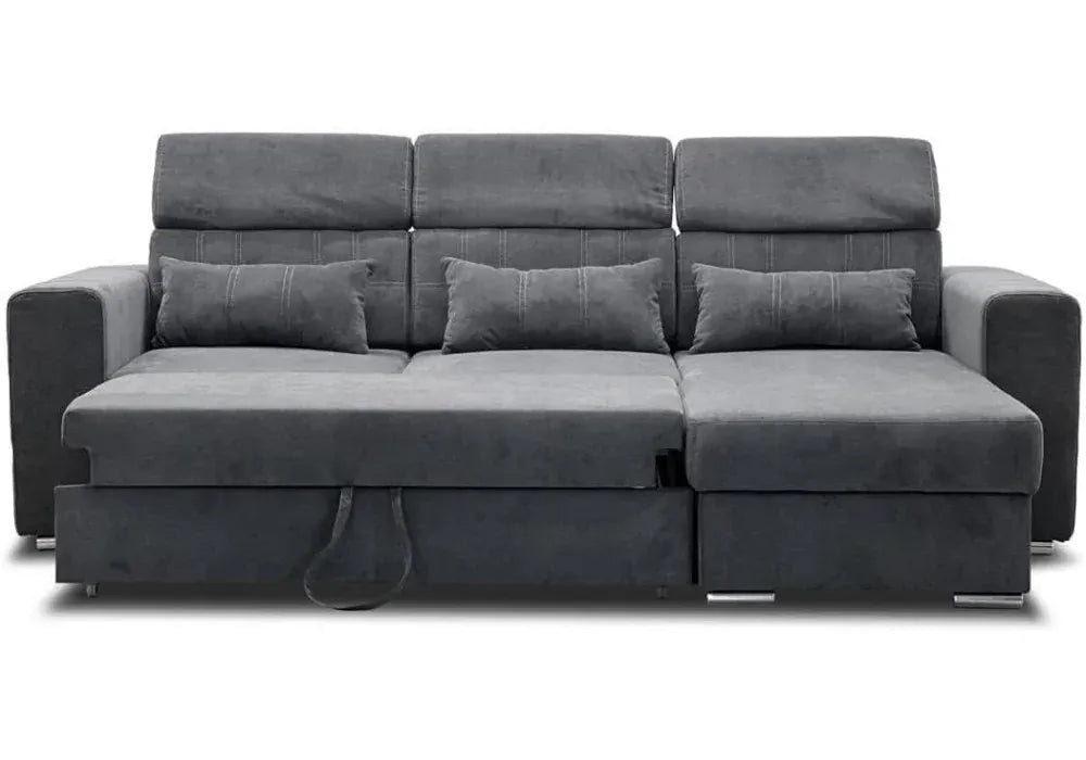 Luca Corner Sofa Bed With Storage