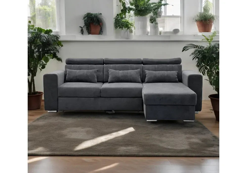 Luca Corner Sofa Bed With Storage