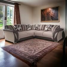 Shannon Corner Sofa- Chenille Fabric Luxury Sofa