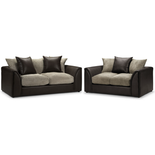 Danny Jumbo Cord 3+2 Seater Sofa Set