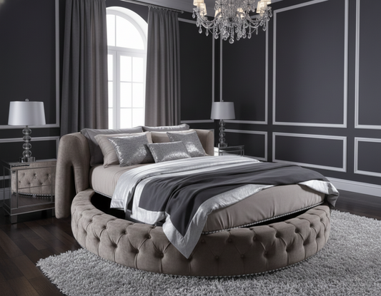 City Round Bed