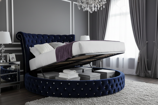 Chesterfield Round Bed