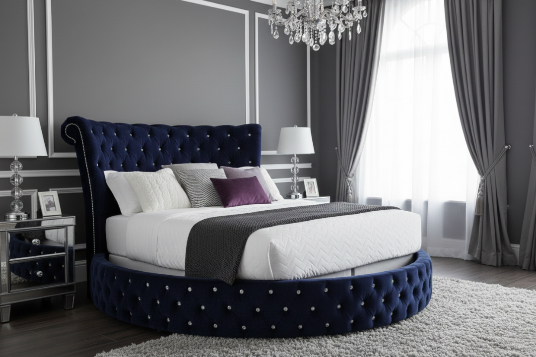 Chesterfield Round Bed