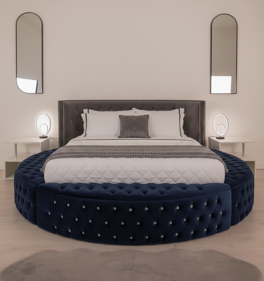 Anvin Round Bed