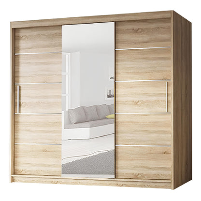 Sliding Mirrored Door Wardrobe - Lyon