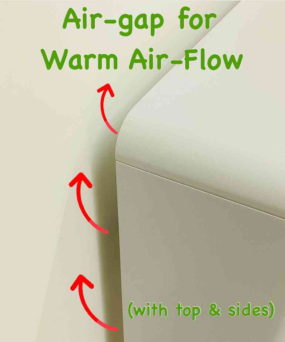 Interlaced Ovals Clip-on Mirror Radiator Cover