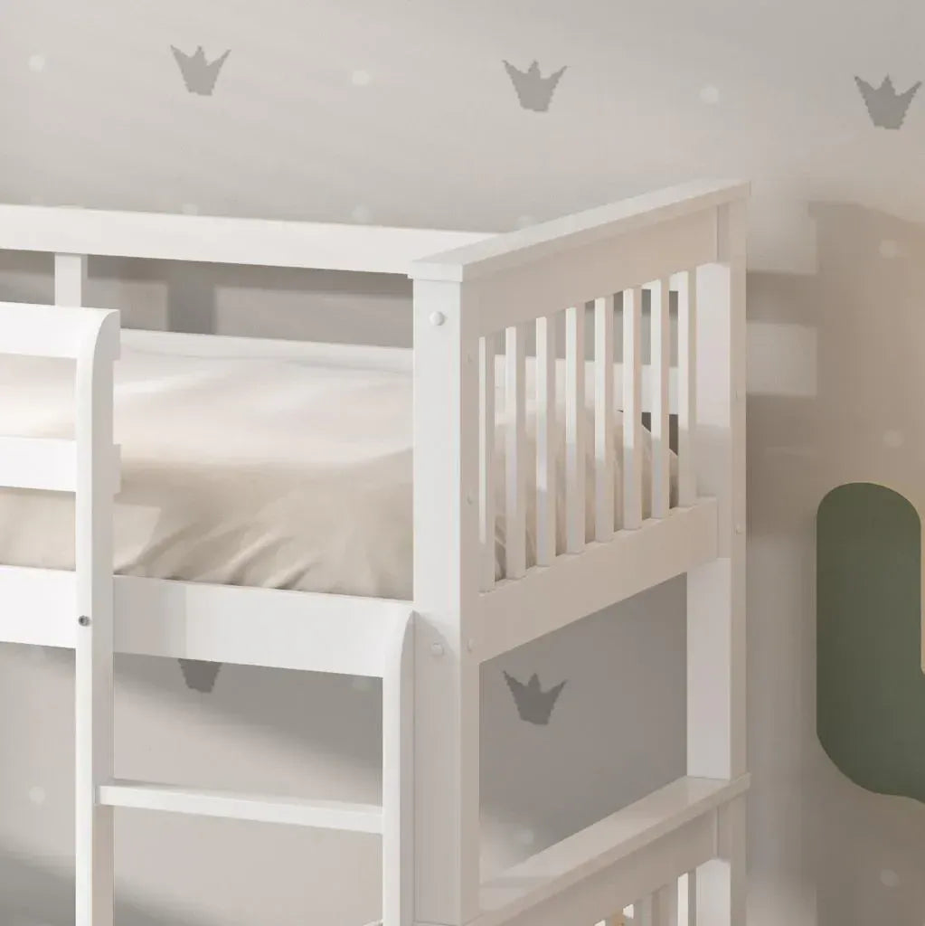 Single Wooden Bunk Bed