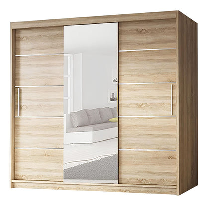 Sliding Mirrored Door Wardrobe - Lyon