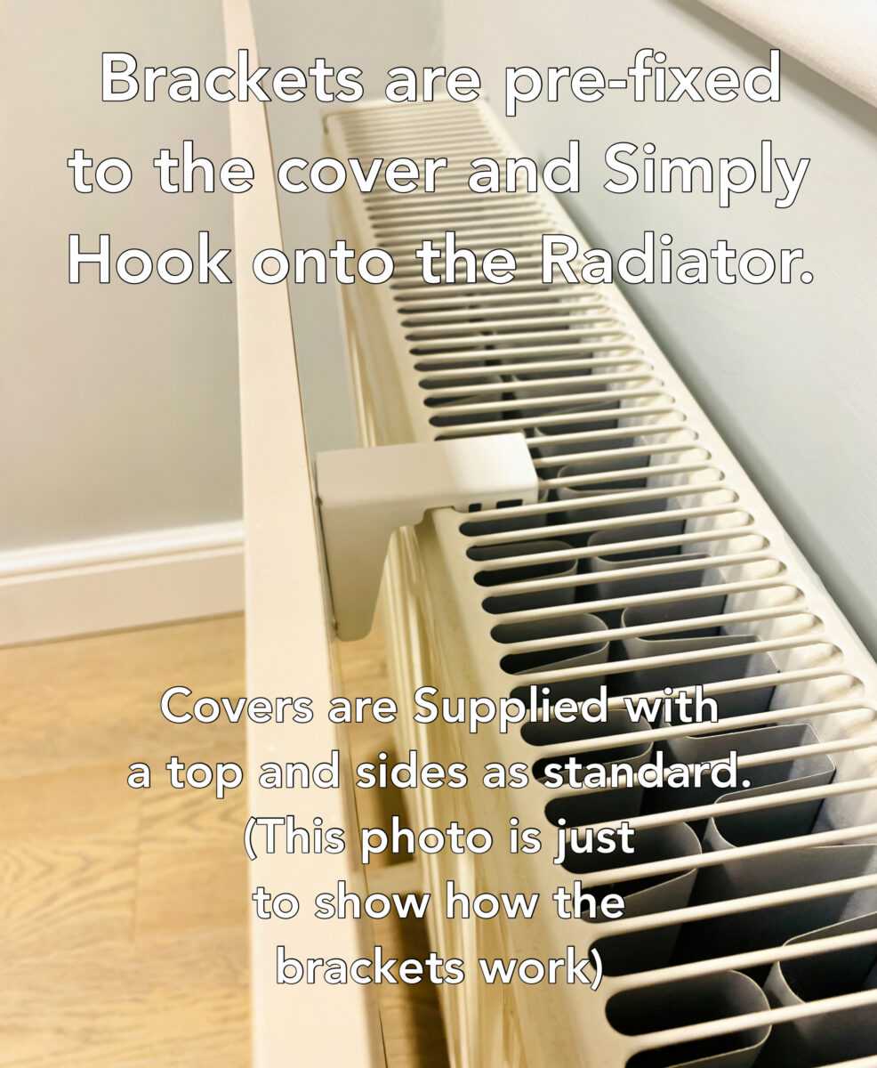 Interlaced Ovals Clip-on Mirror Radiator Cover