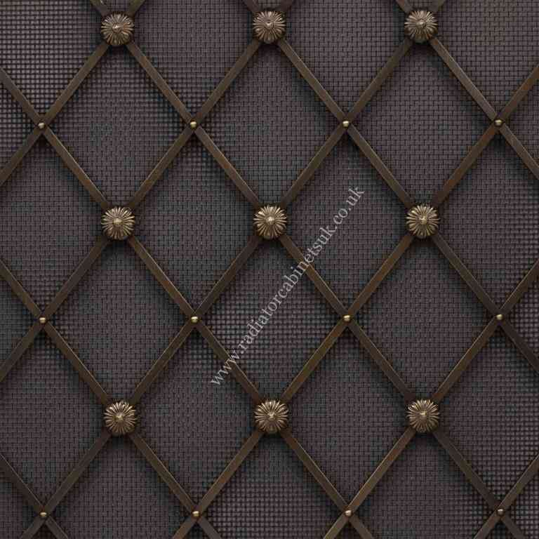 Antique Brass Radiator Grilles - Regency Style